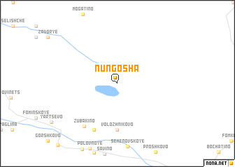 map of Nungosha