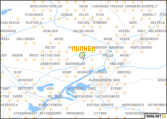 map of Nunhem