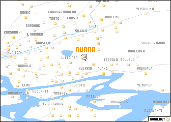 map of Nunna