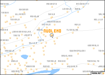 map of Nuolemo