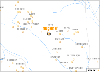 map of Nūqhāb