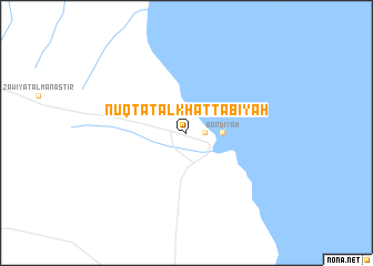 map of Nuqţat al Khaţţābīyah