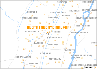 map of Nuqţat Muqaydim al Faʼr