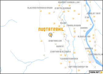 map of Nuqţat Raḩīl