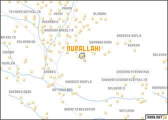 map of Nūrallāhī