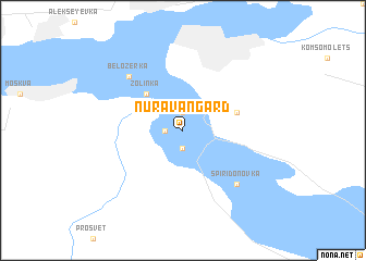 map of Nur-Avangard