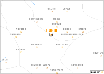 map of Nurio