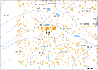 map of Nūripur