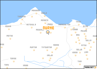 map of Nurme