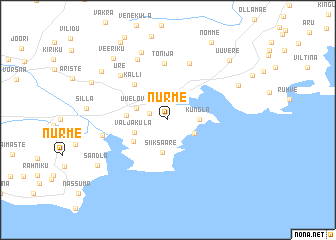 map of Nurme