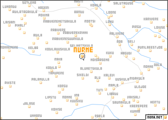 map of Nurme
