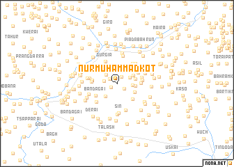 map of Nūr Muhammad Kot