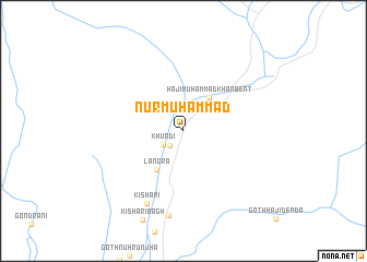 map of Nūr Muhammad