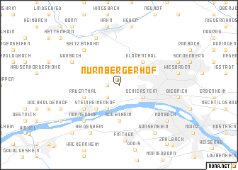map of Nürnberger Hof