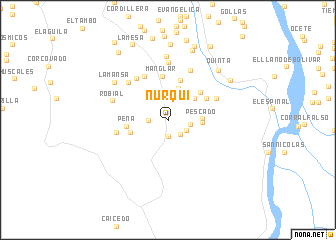 map of Nurqui