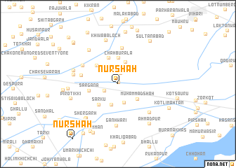 map of Nūr Shāh