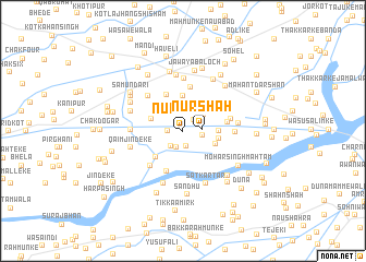 map of Nūr Shāh