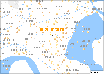 map of Nūru jo Goth