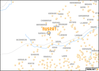 map of Nusrat