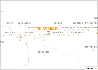 map of Nußdörfl
