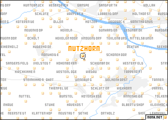 map of Nutzhorn