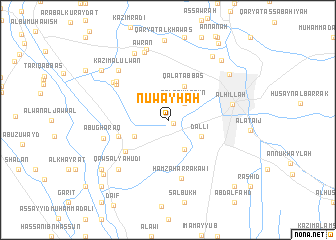 map of Nuwayḩah