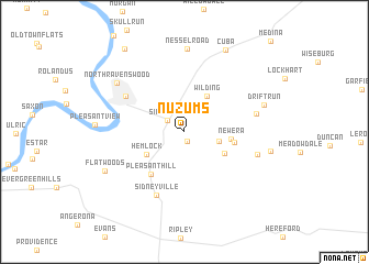 map of Nuzums