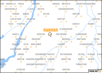 map of Nwanan