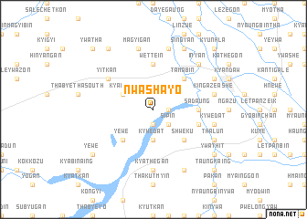 map of Nwashayo