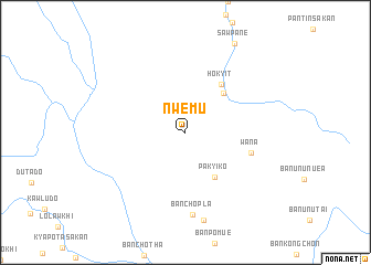 map of Nwemu