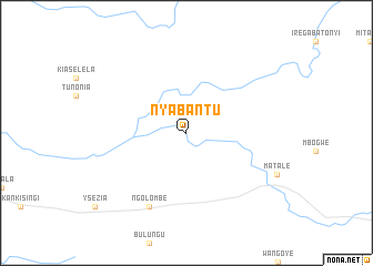map of Nyabantu