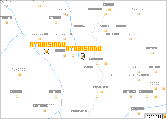 map of Nyabisindu