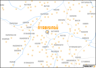 map of Nyabisindu
