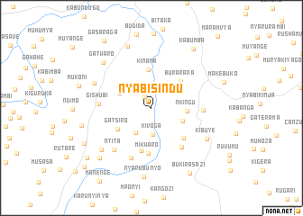 map of Nyabisindu