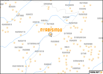 map of Nyabisindu