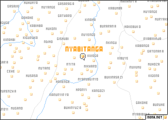 map of Nyabitanga