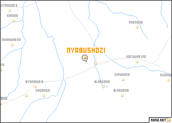 map of Nyabushozi