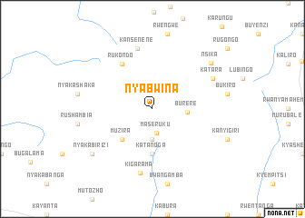 map of Nyabwina