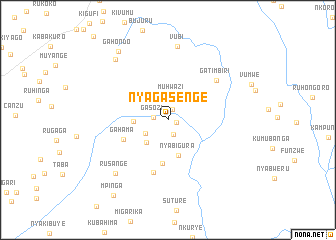 map of Nyagasenge