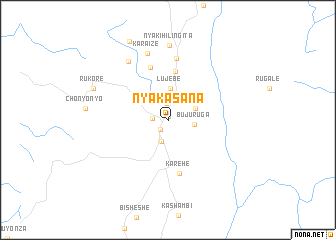 map of Nyakasana