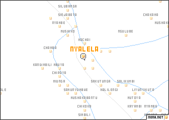 map of Nyalela