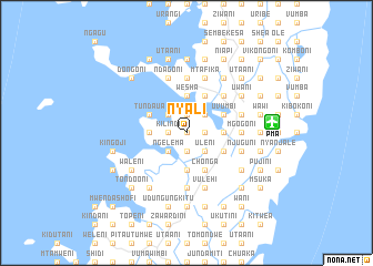 map of Nyali