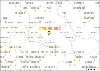 map of Nyamalopa