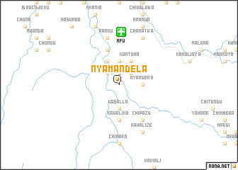 map of Nyamandela