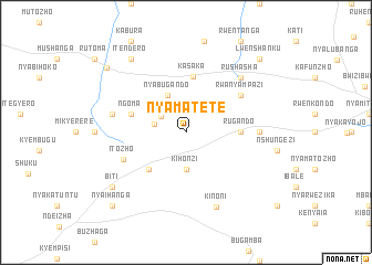 map of Nyamatete