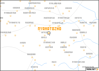 map of Nyamatozho