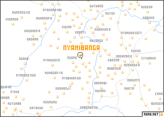 map of Nyamibanga