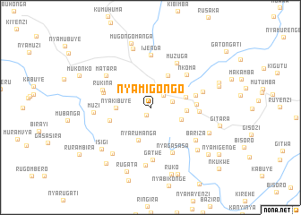 map of Nyamigongo