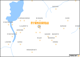 map of Nyamikandu