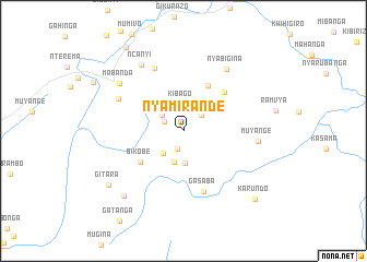 map of Nyamirande